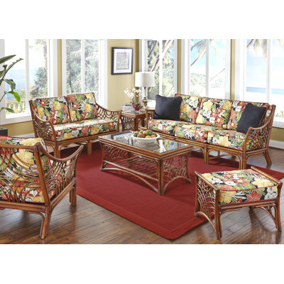 Rainey 6 Piece Conservatory Living Room Set by Bayou Breeze