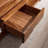 Mid-century style design solid wood coffee table