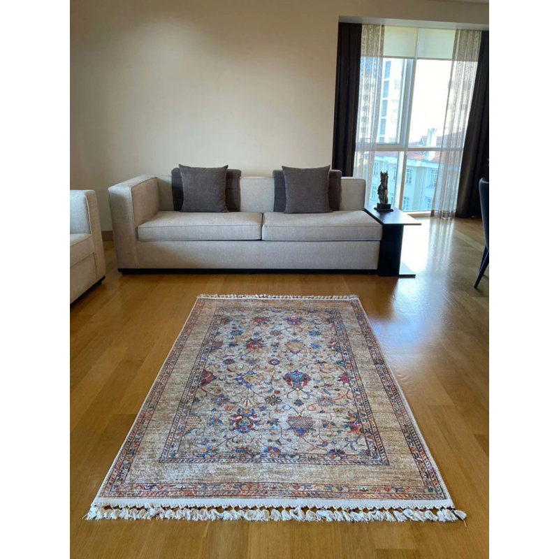 Tapis Toscana avec envers antidérapant, Carré 2 pi 7 po