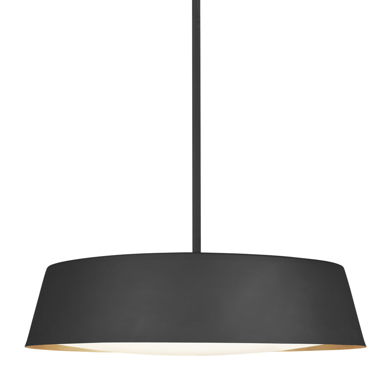 Adriatic 5 - Light Dome Pendant, Midnight Black