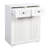 Laundry Cabinet With 2 Removable And Pull - Out Drawers, White Color, 15.98 Inches Wide 76.91 Pounds