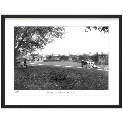 Hipswell, the Village 1913 1 Piece Single Picture Frame Wall Art