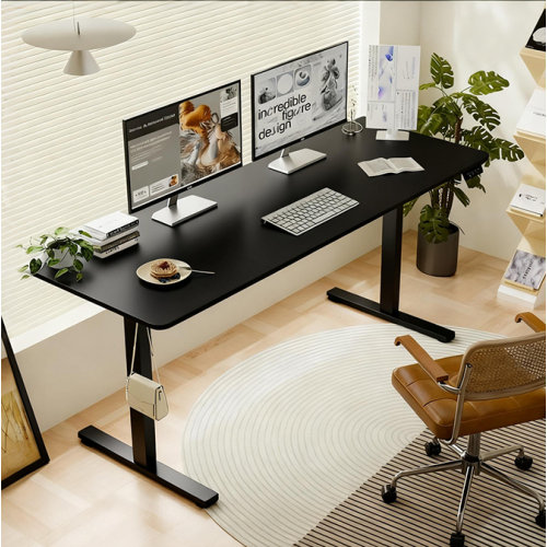 Luken sur pied réglable en hauteur, Black