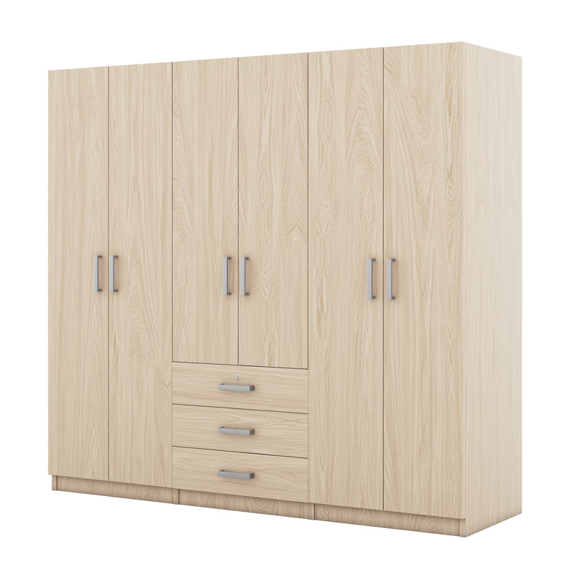 Armoire autoportante 6 pièces H 68 po x l 70,9 po x P 19,2 po