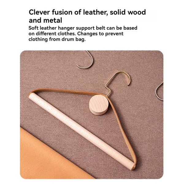 Curated visual reference: Nordic Design Wooden Coat Storage Reference: Thrones Designs Nordic Creative Solid Wood Leather Home Clothes