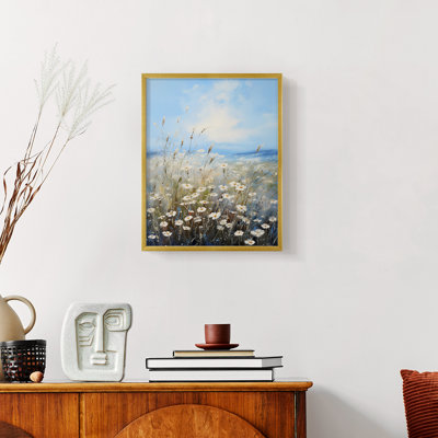 FLORAL Series XXV  -Premium Framed Print -Ready to Hang - No Nails Required