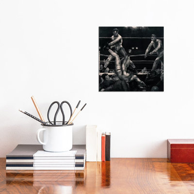 Dempsey And Firpo, 1923-24 1 Piece Wrapped Canvas Wall Art