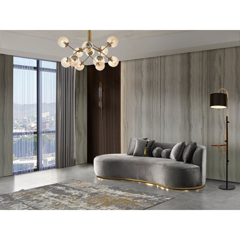 Chaise longue rembourrée Natayja