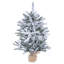 Arbre de Noël en pin floqué Anoka-1283433896