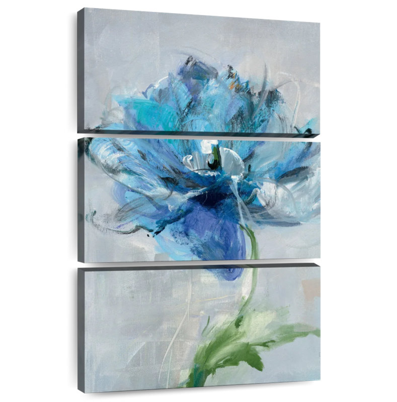 Avery - floraison bleue II, H 32 po x l 20 po