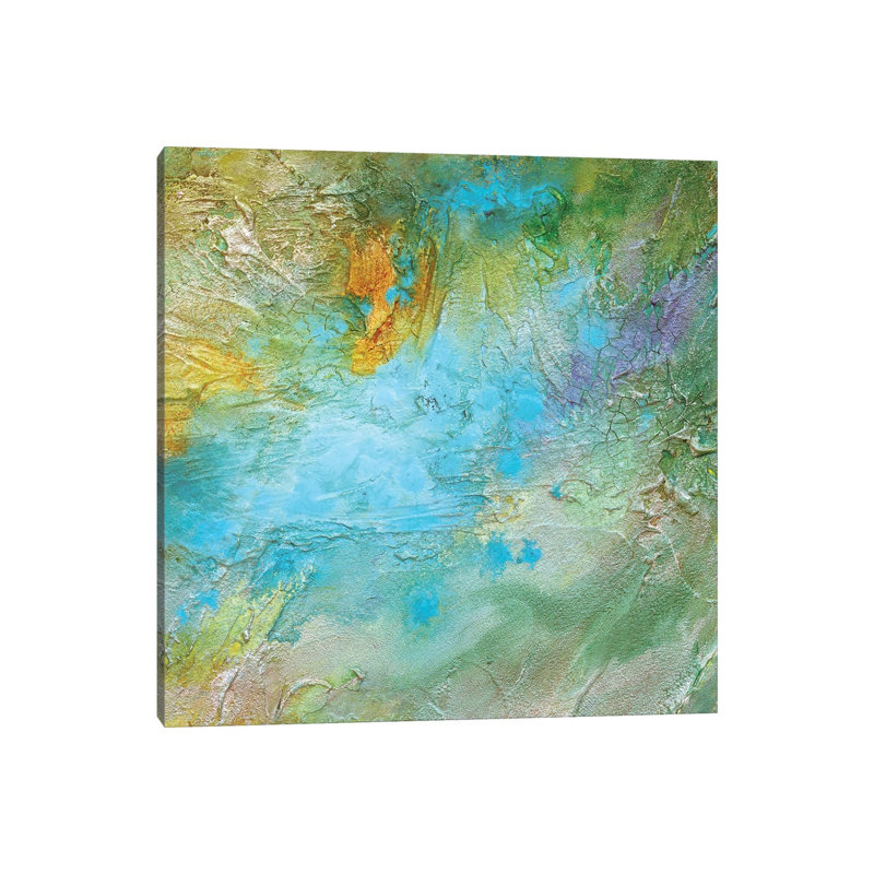 Tropical Currents II 1 Piece Wall Art on Canvas, 30.48 cm H x 30.48 cm W, Canvas
