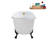 57.5'' x 29.5'' Soaking Acrylic Bathtub-83636125-83636121