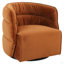 Chaise pivotante Walden - Velours-1298759279
