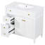 Meuble-lavabo 36 po avec lavabo et tiroir escamotable-132800762
