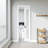 Glass Frosted Pocket Door with Hardware Kit and Door Frame-93177952