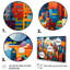 Pop Art Miamai Cityscape, reproduction d'art sur toile-1157781867-1157781864