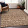 Premium Machine Washable Prisco Terracotta Rug