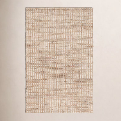 Ellport Hand-Loomed Striped Jute Rug
