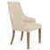 Kellie Rectangular Table And Cream Armchairs Dining Set