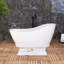 Baignoire de trempage autoportante 59 po en acrylique