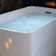 48'' x 27.5'' Freestanding Rectangular Bathtub with Integrated Seat, Non-Slip, for Small Spaces