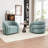 Coyle Upholstered Swivel Barrel Chair-1916388743