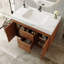 Meuble-lavabo autoportant moderne 36 po avec plateau en pierre frittée-826474527-826474526