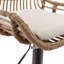 Swivel Upholstered Adjustable Height Counter Stool-329266639