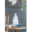 Figurine de Bouddha assis blanc 5,5 x 4,7 x 11,8 po