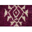 Tapis marocain mauve pelucheux 3 x 5