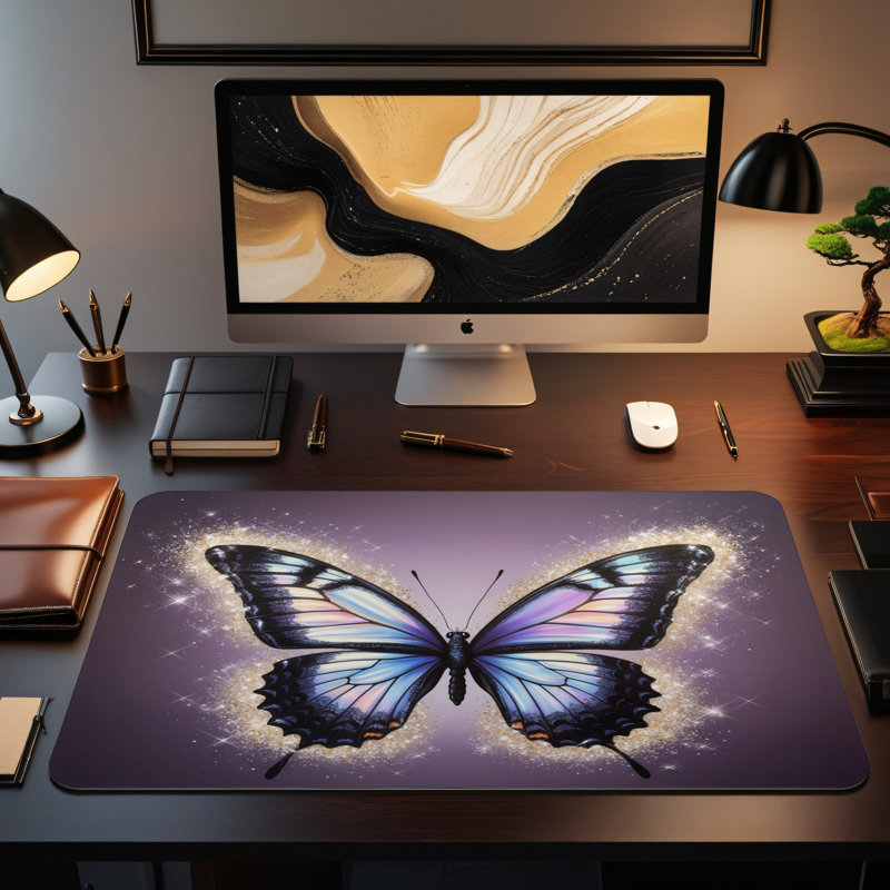 Polyester Desk Pad, 23.6x13.8