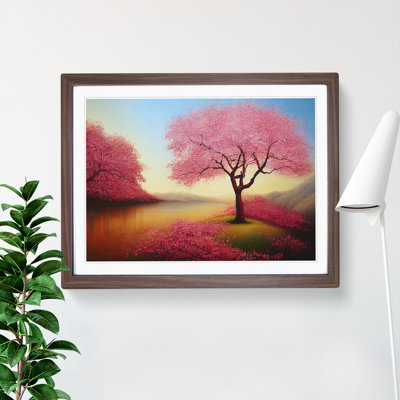 Wondrous Cherry Blossom Trees - Single Picture Frame Painting