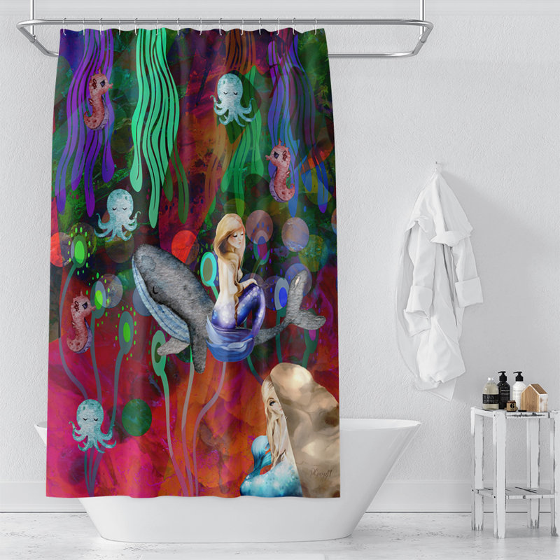 Morgane Shower Curtain, 70" x 72"