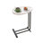 2-Pieces C-Shaped Side Table, C Table End Table For Sofa And Bedside, Couch Side Tables, Wood C-Shaped End Table With Metal Frame Slide For Bedroom Living Room-114224395