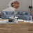 Modular Sectional Sofa, Modern Cloud Curved Couch With Deep Seat-1324084597