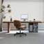 Bureau en bois massif noyer avec 2 tiroirs-941720782-941720786