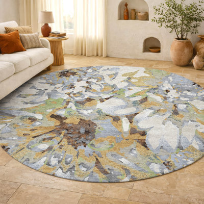 Tapis floral lavable à la machine de qualité supérieure Mayfield AMF2340