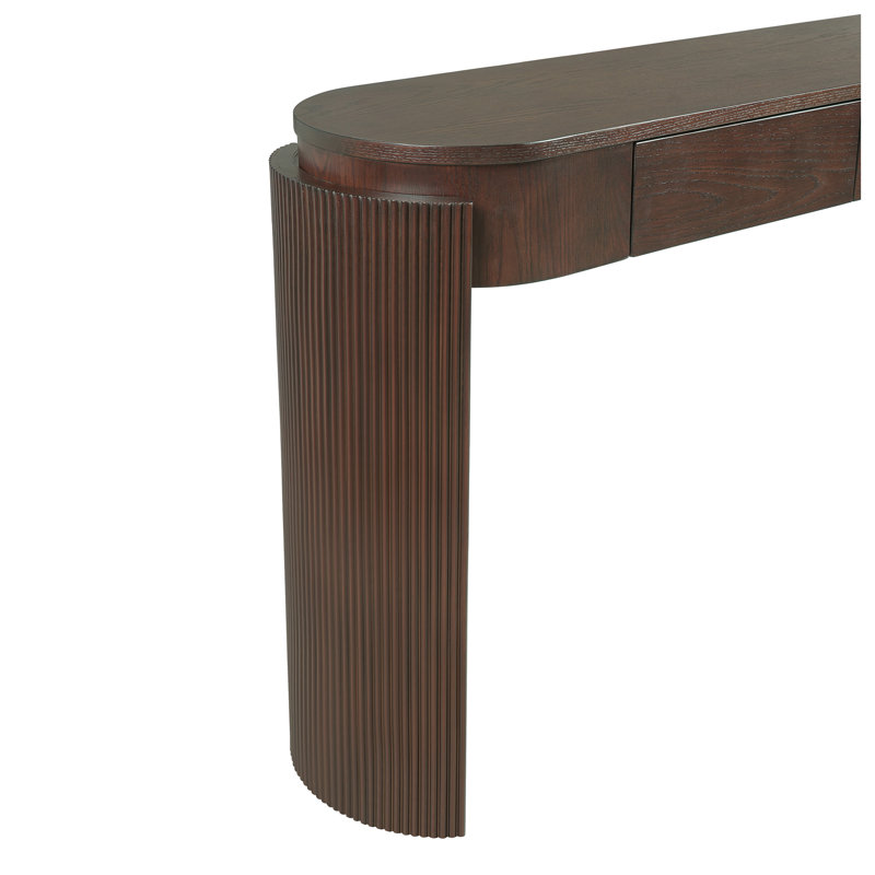 Console d'entrée avec rangement Trexm, finition espresso, 55,1 po x 13,8 po x 32,5 po, Espresso