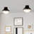 Oliver 14" Flush Mount Ceiling Light w/ Etched Opal Glass-70783076