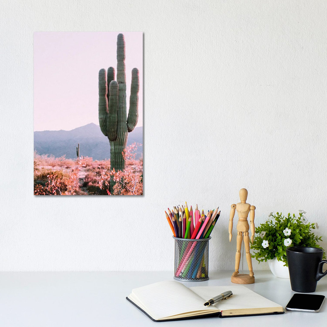 Desert Cactus - Wrapped Canvas Gallery-Wrapped Canvas Giclée