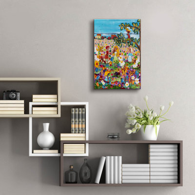 Epic Art 'Serenade'  by Glada Konsten Acrylic Glass Wall Art, 16" x 24"