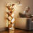 Tree Bookshelf With Led Lights, 6 Shelf Retro Floor Standing Bookcase With Spacious Storage Space, Utility Book Organizer Shelves With Stable Structure-87989303