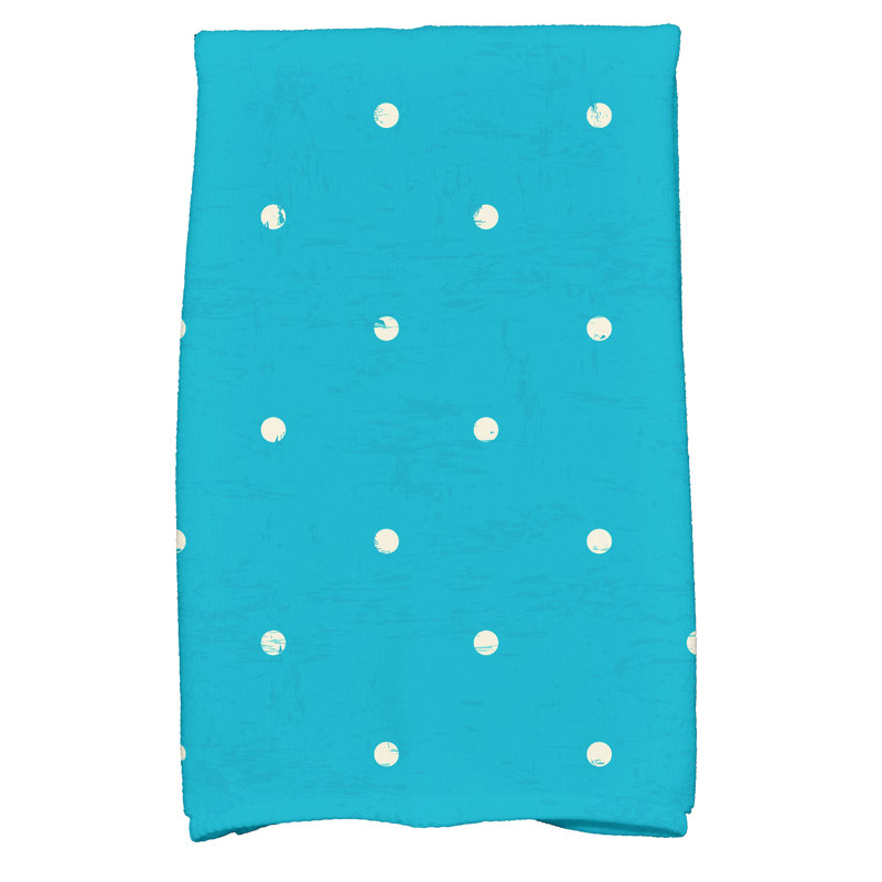 Wally Tea Towel Kitchen Towel, Turquoise