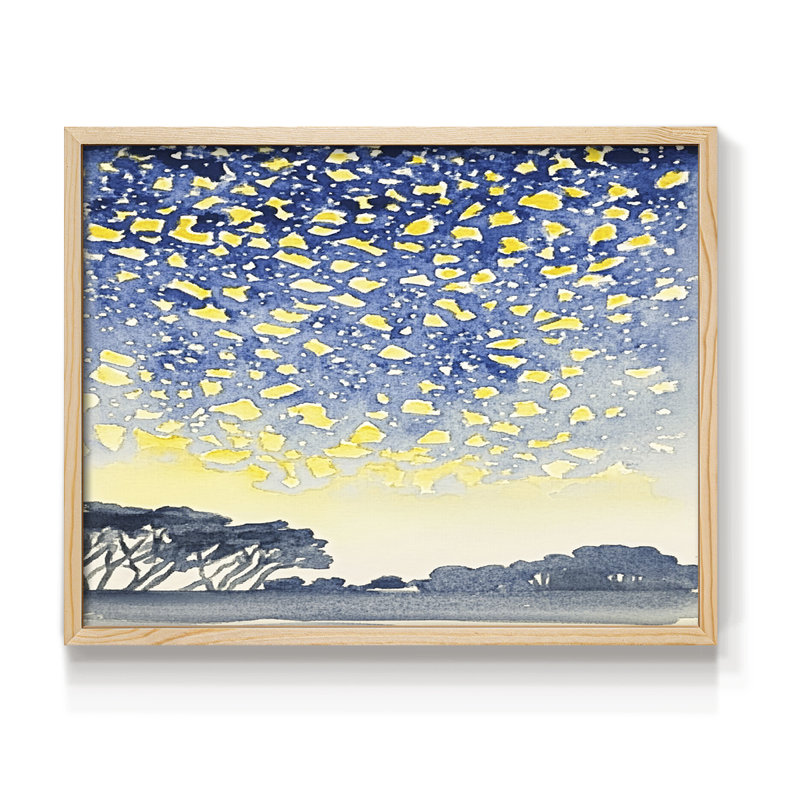Paysages de la série XLV - impression encadrée - redéfinissable, H 16 po x l 20 po
