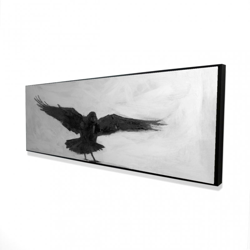 " Crow In Flight "
