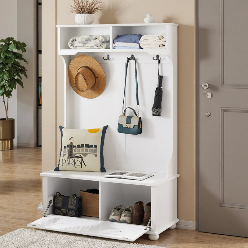 Arbre d'entrée 40 po Classic Coastal, Blanc