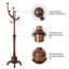 Montgomeryville Solid Wood Freestanding 8 - Hook Coat Rack-1347106545