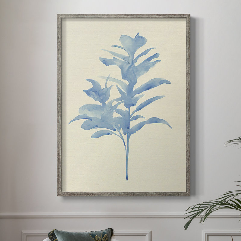 Verditer Fig I, reproduction encadrée - bois massif, H 30 po x l 24 po