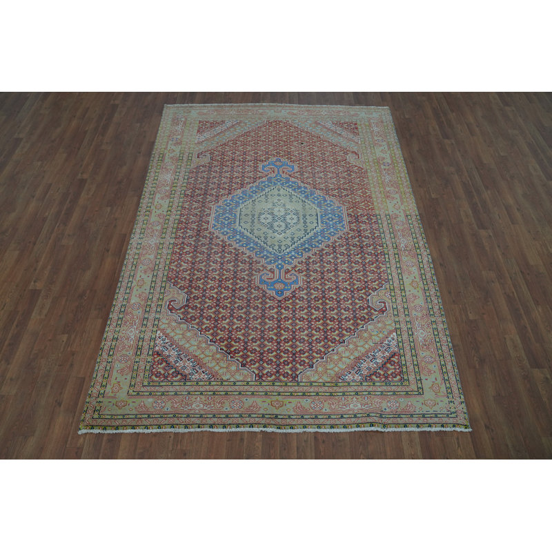 Tapis traditionnel en laine 6 x 9