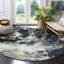 Tapis bleu Leighton-52460417